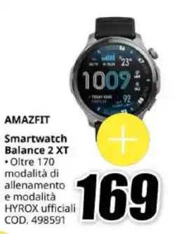 MediaWorld AMAZFIT Smartwatch Balance 2 XT offerta