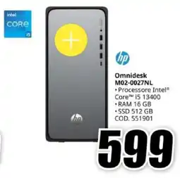 MediaWorld hp Omnidesk M02-0027NL offerta