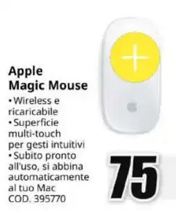 MediaWorld Apple Magic Mouse offerta