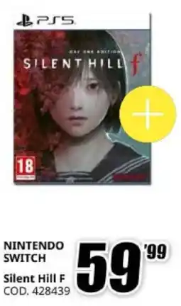 MediaWorld NINTENDO SWITCH Silent Hill F offerta