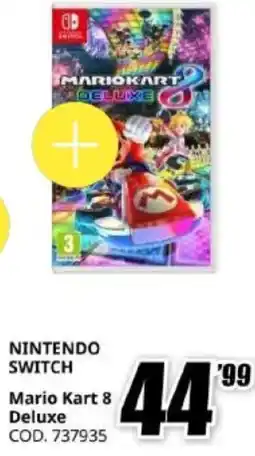 MediaWorld NINTENDO SWITCH Mario Kart 8 Deluxe offerta