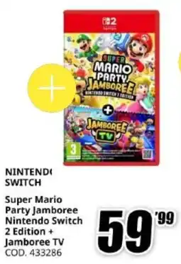 MediaWorld NINTEND SWITCH Super Mario Party Jamboree Nintendo Switch 2 Edition + Jamboree TV offerta
