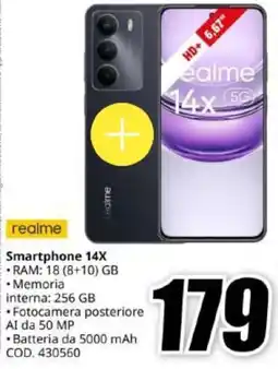 MediaWorld realme Smartphone 14X offerta