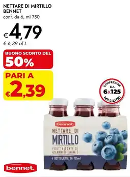 Bennet Nettare di mirtillo BENNET offerta