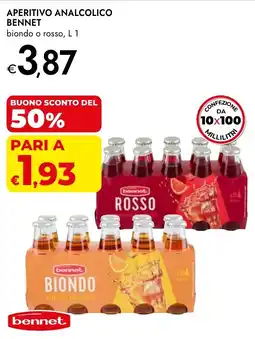 Bennet Aperitivo analcolico BENNET offerta