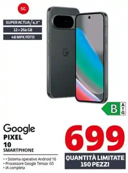 Comet Google PIXEL 10 SMARTPHONE offerta