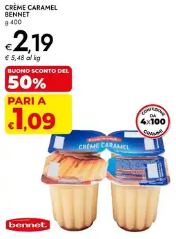 Bennet Crème caramel BENNET offerta