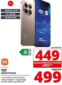 Comet XIAOMI 15T SMARTPHONE offerta