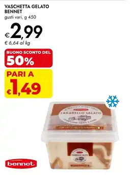 Bennet Vaschetta gelato BENNET offerta