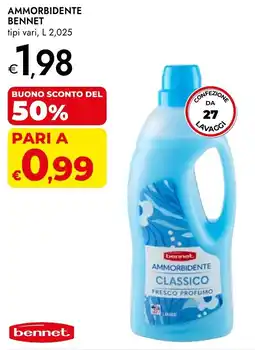 Bennet Ammorbidente BENNET offerta