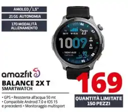 Comet Amazfit balance 2x T smartwatch offerta
