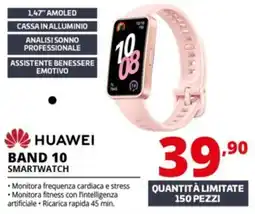 Comet Huawei band 10 smartwatch offerta