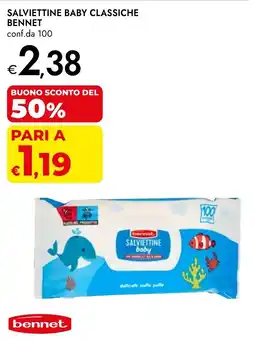 Bennet Salviettine baby classiche BENNET offerta
