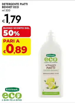 Bennet Detergente piatti BENNET ECO offerta