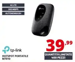 Comet tp-link HOTSPOT PORTATILE M7010 offerta