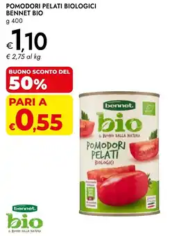 Bennet Pomodori pelati biologici BENNET BIO offerta
