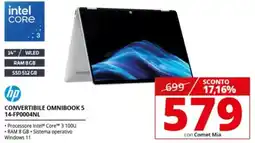 Comet hp CONVERTIBILE OMNIBOOK 5 14-FP0004NL offerta