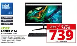 Comet acer ASPIRE C 24 ALL-IN-ONE C24 2G offerta