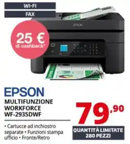 Comet EPSON MULTIFUNZIONE WORKFORCE WF-2935DWF offerta