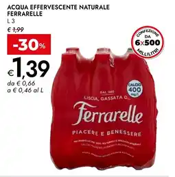Bennet Acqua effervescente naturale FERRARELLE offerta