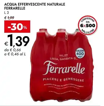 Acqua effervescente naturale FERRARELLE