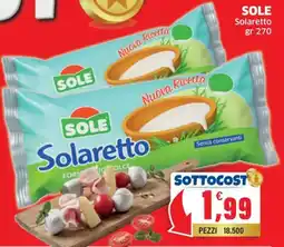 Sigma SOLE Solaretto offerta