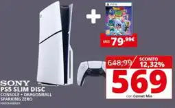 Comet SONY PS5 SLIM DISC offerta