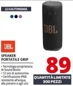 Comet Jbl speaker portatile grip offerta