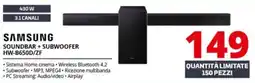 Comet SAMSUNG SOUNDBAR + SUBWOOFER HW-B650D/ZF offerta