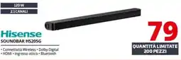 Comet Hisense SOUNDBAR HS205G offerta