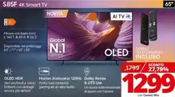 Comet SAMSUNG S85F 4K Smart TV 65" offerta