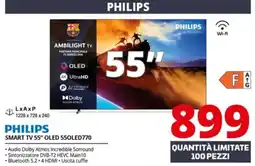 Comet PHILIPS SMART TV 55″ OLED 550LED770 offerta