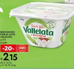 Bennet Bocconcini fior di latte VALLELATA offerta