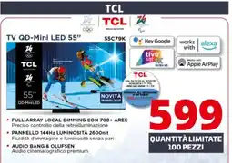 Comet TCL TV QD-Mini LED 55” 55C79K offerta