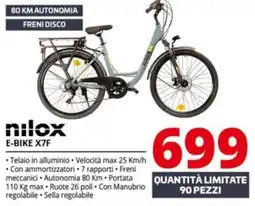 Comet nilox E-BIKE X7F offerta