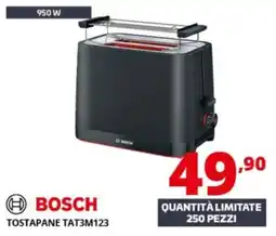 Comet BOSCH TOSTAPANE TAT3M123 offerta