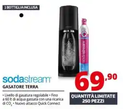 Comet Sodastream gasatore terra offerta
