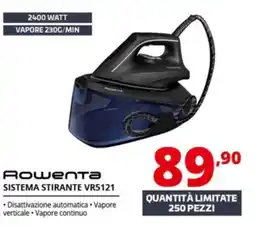Comet Rowenta SISTEMA STIRANTE VR5121 offerta