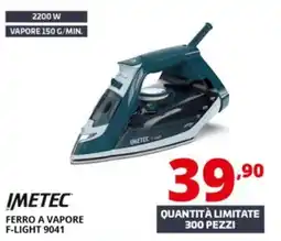Comet IMETEC FERRO A VAPORE F-LIGHT 9041 offerta