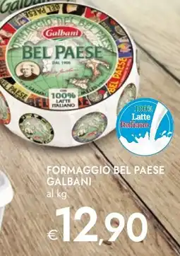 Bennet Formaggio bel paese GALBANI offerta