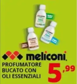 Comet meliconi profumatore bucato con oli essenziali offerta