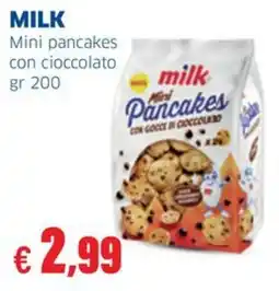 Sigma MILK Mini pancakes con cioccolato offerta