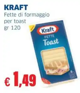 Sigma KRAFT Fette di formaggio per toast offerta