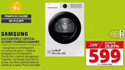 Comet SAMSUNG ASCIUGATRICE CRYSTAL ECODRY DV90DG52A0AHET offerta
