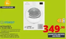 Comet INDESIT ASCIUGATRICE C YD 92D WW IT offerta