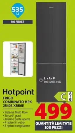Comet Hotpoint FRIGO COMBINATO HPK 25403 XBR6E offerta