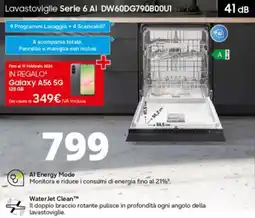 Comet SAMSUNG Lavastoviglie Serie 6 AI DW60DG790B00U1 offerta