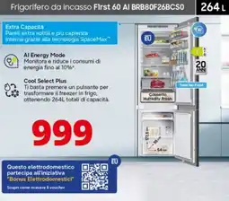 Comet SAMSUNG Frigorifero da incasso First 60 AI BRB80F26BCS0 offerta
