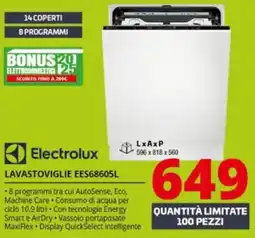 Comet Electrolux LAVASTOVIGLIE EES68605L offerta
