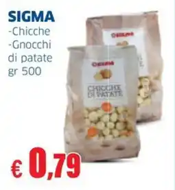 Sigma SIGMA -Chicche -Gnocchi di patate offerta